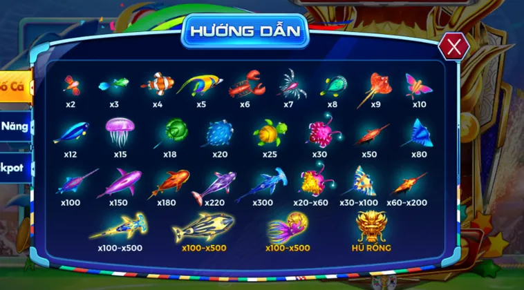 Hệ Số Thưởng Các Loại Cá Tại Bắn Cá Hero Fishing Tại RikBet Trải Nghiệm Đỉnh Cao Cùng Những Siêu Anh Hùng